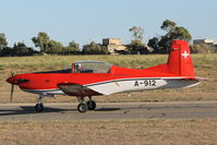 A-912 @ LMML - Pilatus PC-7 A-912 Swiss Air Force Aerobatic Team - by Raymond Zammit