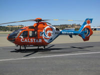 N834CS @ KCCR - CALSTAR 2012 Eurocopter EC 135 P2+ on standby @ Buchanan Field, Concord, CA - by Steve Nation