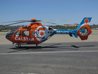 N834CS @ KCCR - CALSTAR 2012 Eurocopter EC 135 P2+ on standby @ Buchanan Field, Concord, CA - by Steve Nation