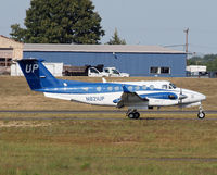 N821UP @ KBLM - I was very pleased to capture this very nice - and interesting - Beech King Air of Wheels Up LLC. - by Daniel L. Berek