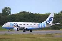 G-FBJG @ LFRB - Embraer ERJ-175STD, Lining up rwy 25L, Brest-Bretagne airport (LFRB-BES) - by Yves-Q