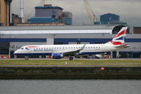 G-LCYR @ EGLC - About to depart. - by Graham Reeve