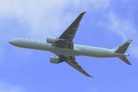 C-FITL @ LFPG - Boeing 777-333ER, Take off Rwy 27L, Roissy Charles De Gaulle Airport (LFPG-CDG) - by Yves-Q