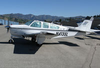 N413SL @ KWHP - Locally-based 1988 Beech F33A Bonanza @ Whiteman Airport, Pacoima, CA (now based in Florida) - by Steve Nation