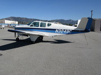 N3249C @ KWHP - Locally-Based 1954 Beech E35 Bonanza @ Whiteman Airport, Pacoima, CA - by Steve Nation