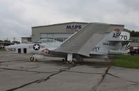 144402 @ KCAK - Grumman RF-9J - by Mark Pasqualino