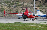 N74347 @ KWHP - 2005 Robinson R22 BETA being towed @ Whiteman Airport, Pacoima, CA - by Steve Nation