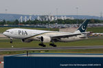 AP-BGJ @ EGBB - PIA Pakistan International Airlines - by Chris Hall