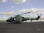 XZ184 @ CAX - Lynx AH.7, Callsign Army Air 907, of 655 Squadron on a visit to Carlisle in May 2003. - by Peter Nicholson