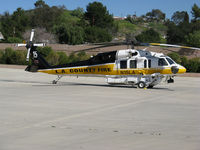 N15LA @ KWHP - Los Angeles County Fire 2004 Sikorsky S-70A Firehawk Helitanker #15 on ramp @ Whiteman Airport, Pacoima, CA home base - by Steve Nation