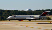 N935AT @ KATL - Landing  Thrust reversers Atlanta - by Ronald Barker