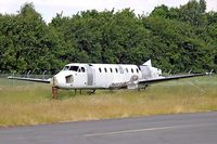 5Y-DHW @ EKRK - Beech 1900C [UB-04] Copenhagen-Roskilde~OY 12/06/2008. Stored and dismantled in poor condition marked OY-GEN - by Ray Barber