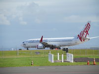 VH-YIZ @ NZAA - on hold for departure - by magnaman