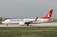 TC-JFZ @ LMML - B737-800 TC-JFZ Turkish Airlines - by Raymond Zammit