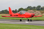 G-CIRY @ EGBR - Evektor Aerotechnik EV-97 Eurostar SL at The Real Aeroplane Company's Helicopter Fly-In, Breighton Airfield, September 20th 2015. - by Malcolm Clarke