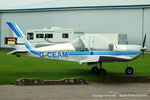 G-CEAM @ EGBK - at The Radial And Training Aircraft Fly-in - by Chris Hall