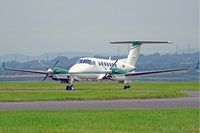 M-SPEK @ EGFF - King Air 350i, Guernsey based, callsign Specsavers 4N, previously N5059U, parked up.