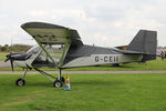 G-CEII @ EGBR - Medway SLA 80 Executive at The Real Aeroplane Club's Helicopter Fly-In, Breighton Airfield, September 20th 2015. - by Malcolm Clarke