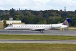 N14543 @ PWM - 2002 Embraer EMB-145LR, c/n: 145553 at Portland Jetport . ME - by Terry Fletcher