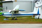 N4476U @ HIE - 1964 Cessna 150D, c/n: 15060476 - by Terry Fletcher