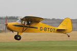 G-BTOT @ EGBR - Piper PA-15 Vagabond at The Real Aeroplane Company's Helicopter Fly-In, Breighton Airfield, September 20th 2015. - by Malcolm Clarke