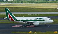EI-IMS @ EDDL - Alitalia, is here taxiing for departure at Düsseldorf Int'l(EDDL) - by A. Gendorf