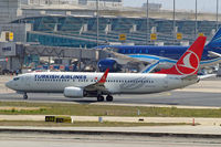 TC-JHU @ LTBA - Boeing 737-8F2 [42002] (THY Turkish Airlines) Istanbul-Ataturk~TC 18/04/2015 - by Ray Barber