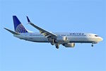N76265 @ BOS - United Airlines - 2001 Boeing 737-824, c/n: 31585 - by Terry Fletcher