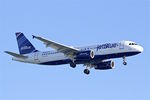 N804JB @ BOS - N804JB (Got Blue?), 2012 Airbus A320-232, c/n: 5142 at Boston - by Terry Fletcher
