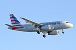 N836AW @ BOS - 2005 Airbus A319-132, c/n: 2570 of American Airlines - by Terry Fletcher