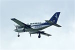 N762EA @ BOS - Cessna 402C, c/n: 402C0061 at Boston Logan - by Terry Fletcher