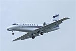 N112MV @ BOS - 2007 Cessna 680, c/n: 680-0148 on approach to Boston Logan - by Terry Fletcher