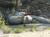 N205HQ - June 17th,2007 - Upper Kern River fire - by Andy Strachan