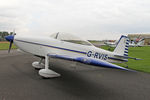 G-RVIS @ EGBR - Vans RV-8 at The Real Aeroplane Club's Helicopter Fly-In, Breighton Airfield, September 20th 2015. - by Malcolm Clarke