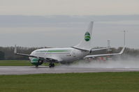 D-ABLA @ EGSH - Departing from Norwich on a wet afternoon. - by Graham Reeve