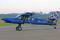 HA-YDF @ EGFH - SMG-92 Turbo Finist, Hibaldstow based, seen taxxing back to base. - by Derek Flewin