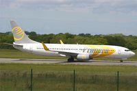 OY-PSE @ LFRB - Boeing 737-809, Taxiing to boarding area, Brest-Bretagne Airport (LFRB-BES) - by Yves-Q