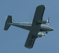G-BCCE @ EGJJ - Plane seen flying in to Jersey Airport (Channel Islands). - by David Wright