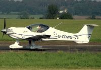 G-CDWG @ EGBO - Arriving at Halfpenny Green. - by Paul Massey