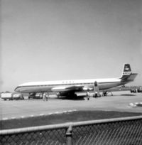 G-APDR - Photo taken at Essendon Airport Vic Australia on 20th Jan 1963. 
Essendon Airport was Melbourne's international airport at the time. - by Barry J Diwell