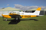 G-BNOM @ X5FB - Piper PA-28-161 at Fishburn Airfield, September 25th 2015. - by Malcolm Clarke