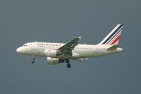 F-GUGD @ LFPG - Airbus A318-111, Short approach rwy 27R, Paris Charles De Gaulle Airport (LFPG-CDG) - by Yves-Q
