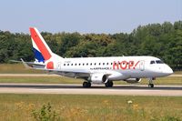 F-HBXC @ LFSB - Embraer ERJ-170-100ST, take-off run rwy 15, Bâle-Mulhouse-Fribourg airport (LFSB-BSL) - by Yves-Q