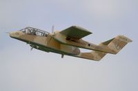 F-AZKM @ LFFQ - North American OV-10B Bronco, On display, La Ferté-Alais airfield (LFFQ) Airshow 2015 - by Yves-Q