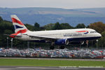 G-EUOI @ EGCC - British Airways - by Chris Hall