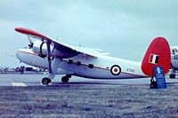 XT610 @ EGVI - XT610   Scottish Aviation Twin Pioneer 3 [561] (Royal Air Force) RAF Greenham Common~G 07/07/1974. From a slide. - by Ray Barber