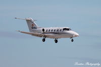 N112BJ @ KSRQ - Beechcraft Beechjet (N112BJ) arrives at Sarasota-Bradenton International Airport - by Donten Photography