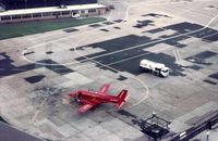 G-POST @ EGCC - Parked below the (old) Manchester tower, in May 1983 G-POST was operated by Air Ecosse in Royal Mail Datapost livery - by Goat66