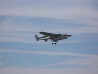 N1319L @ I73 - Cessna Skymaster Gearing up - by Christian Maurer