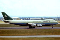 OD-AGI @ EGLL - Boeing 747-2B4B [21098] (Saudia) Heathrow~G 24/06/1978. From a slide. - by Ray Barber